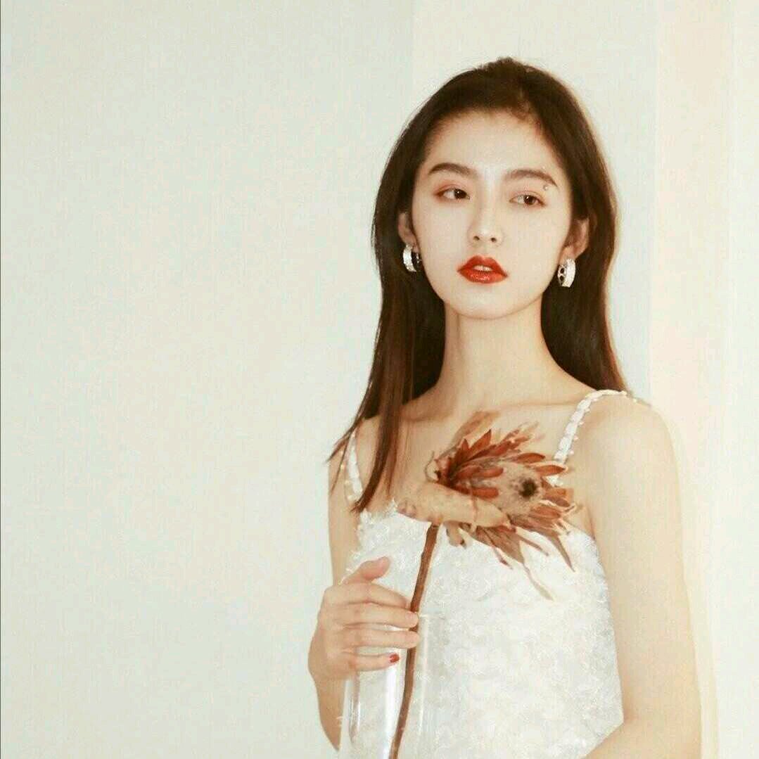 微信清纯森系迷人女头