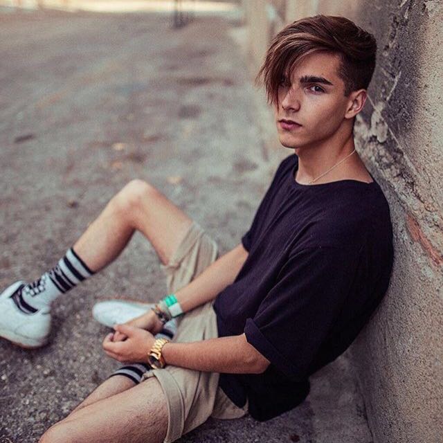 微信迷人时尚气质欧美男头