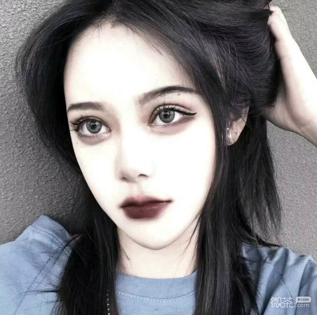 青春阳光迷人微信女头