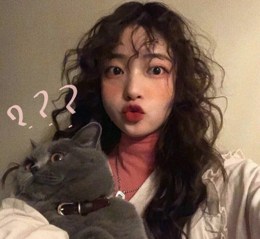 微信清纯森系迷人女头