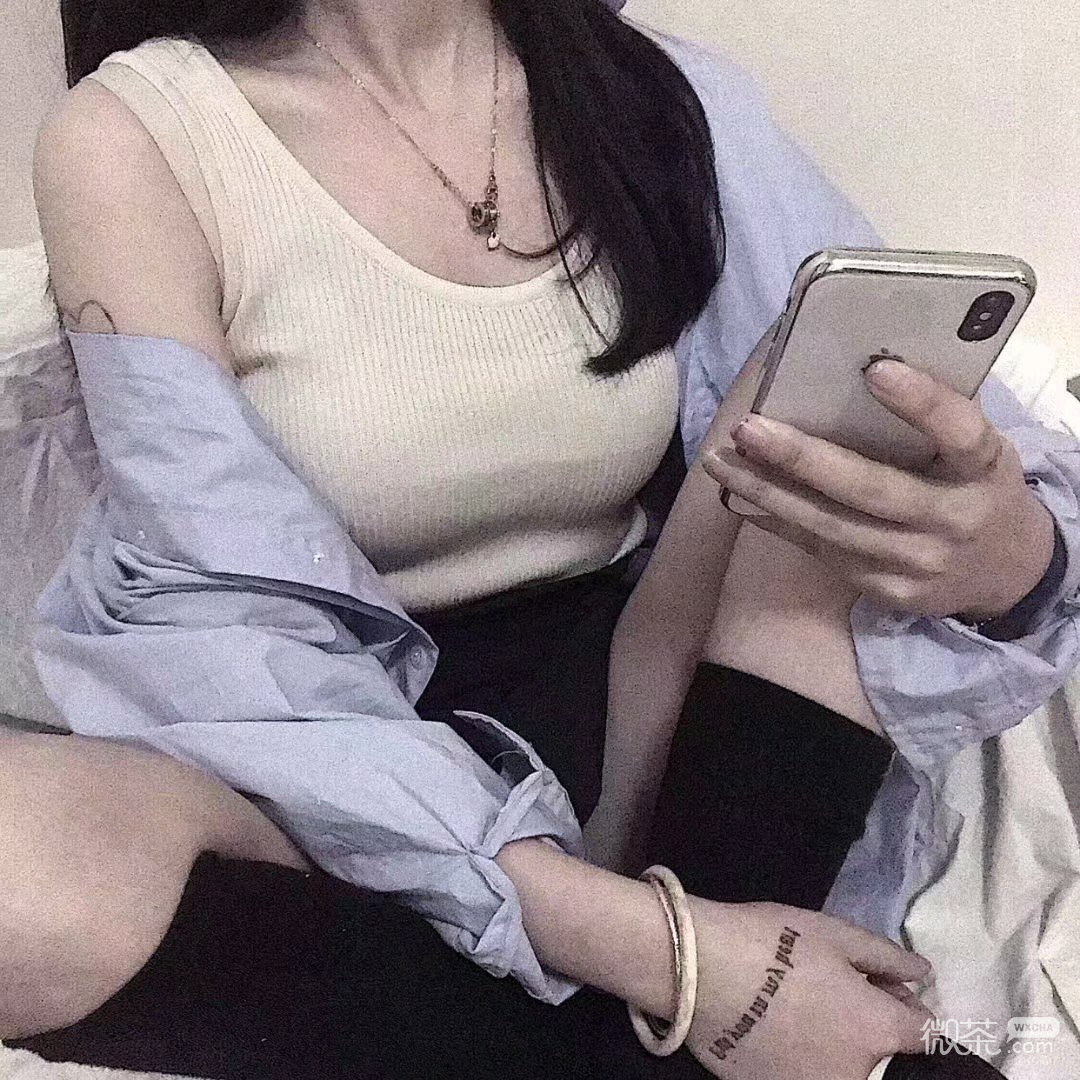 青春阳光迷人微信女头