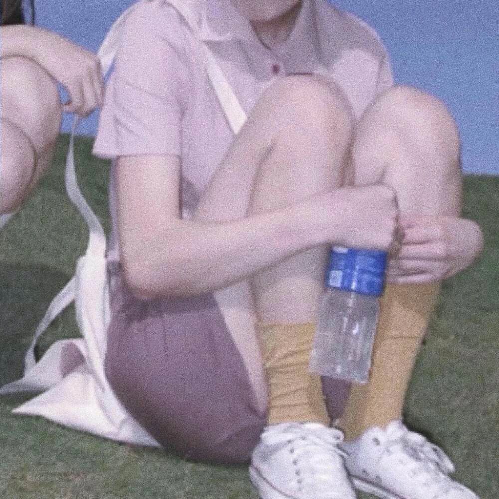 微信清纯森系迷人女头