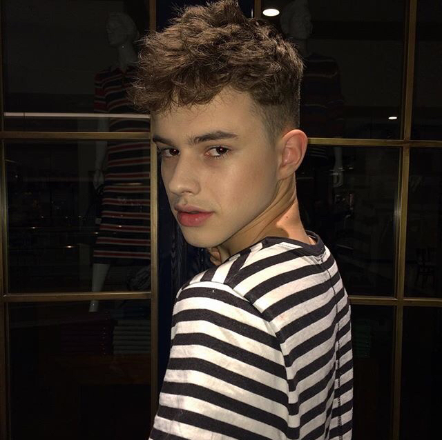 微信清纯帅气欧美男头