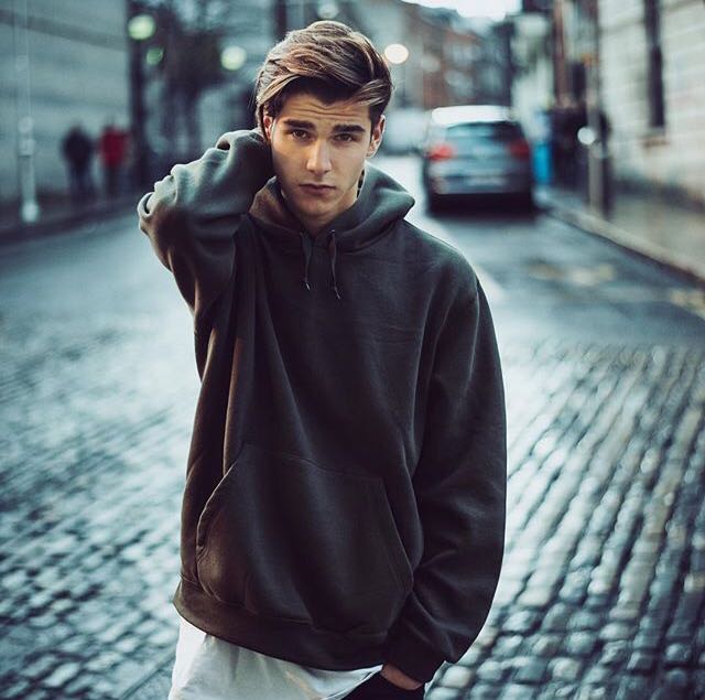 微信迷人时尚气质欧美男头