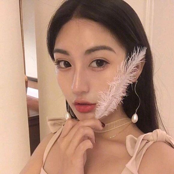 清新粉嫩阳光微信女头