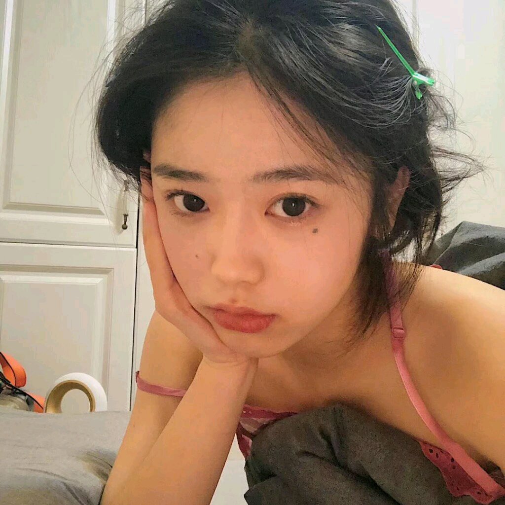 清新粉嫩阳光微信女头