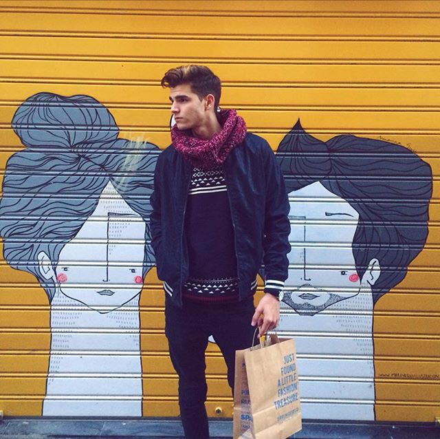 微信迷人时尚气质欧美男头