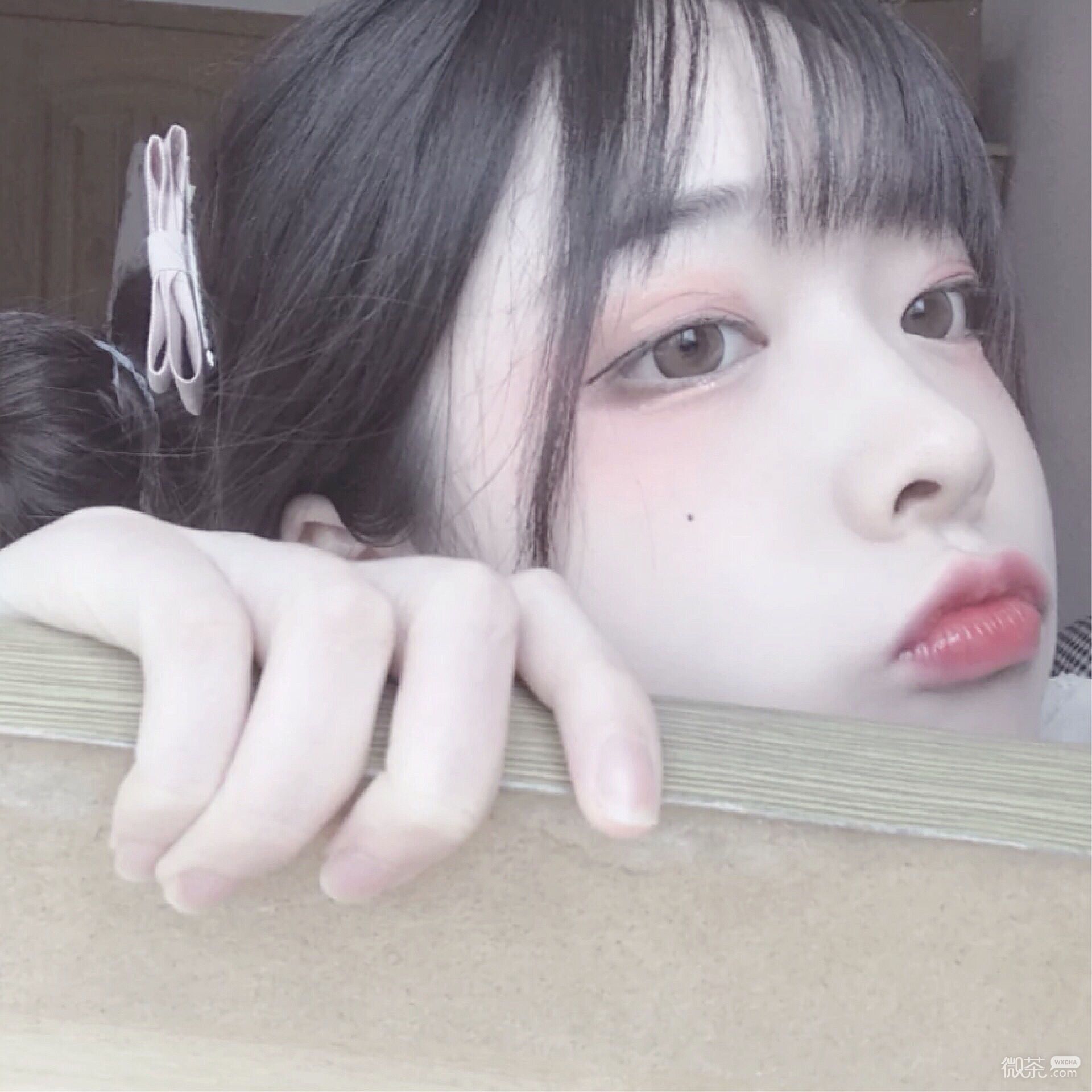 微信简洁气质唯美女头