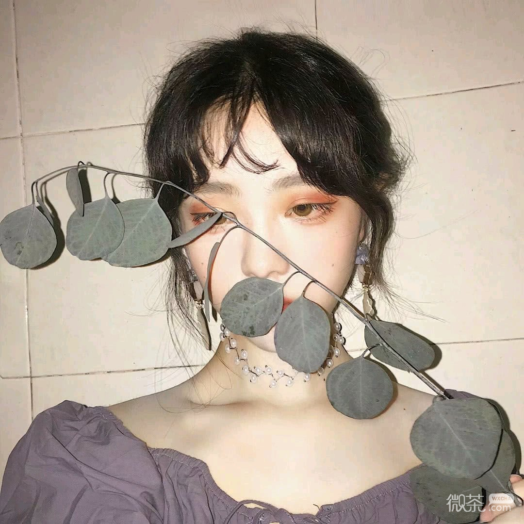 微信气质温馨好看女头