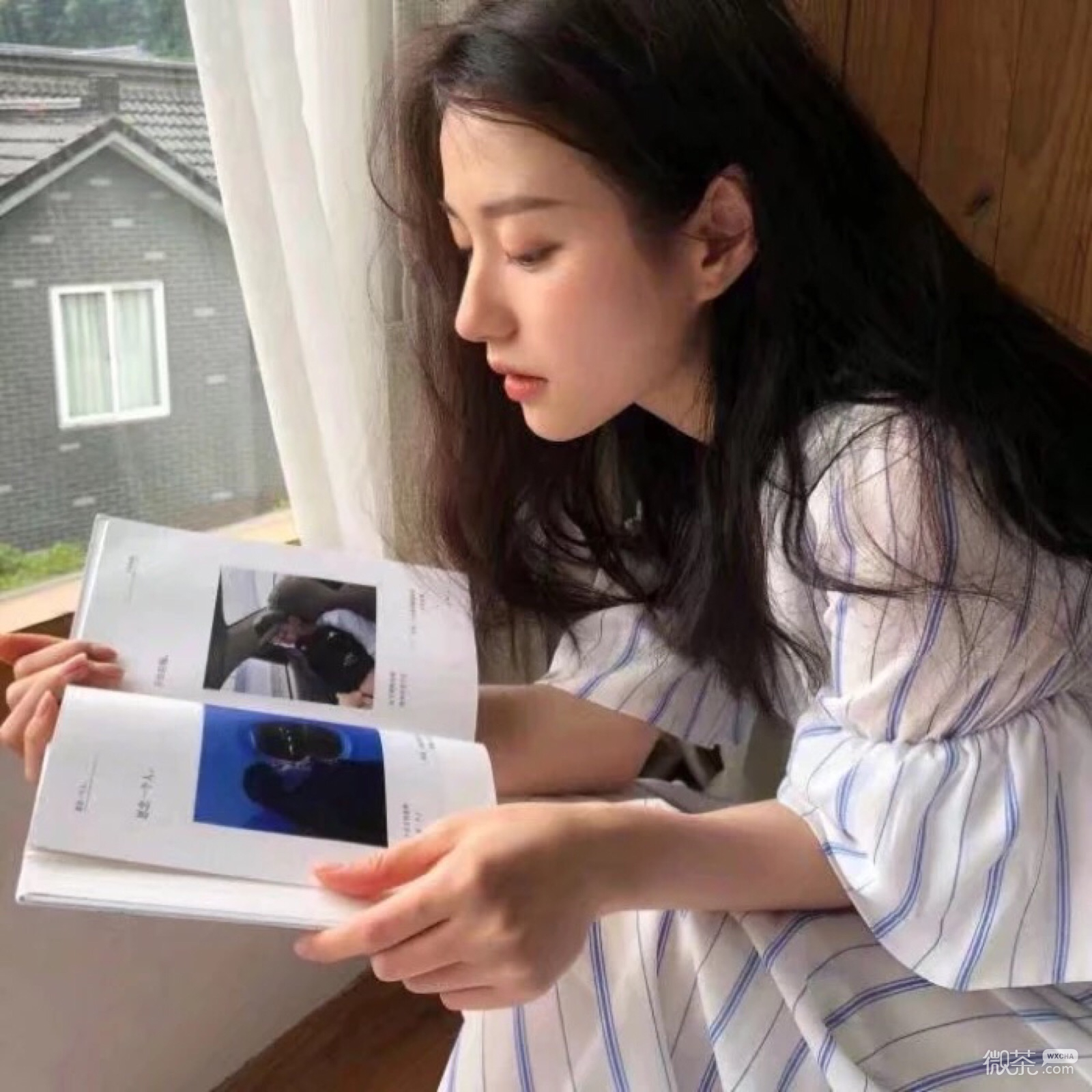 微信清新好看性感迷人女头