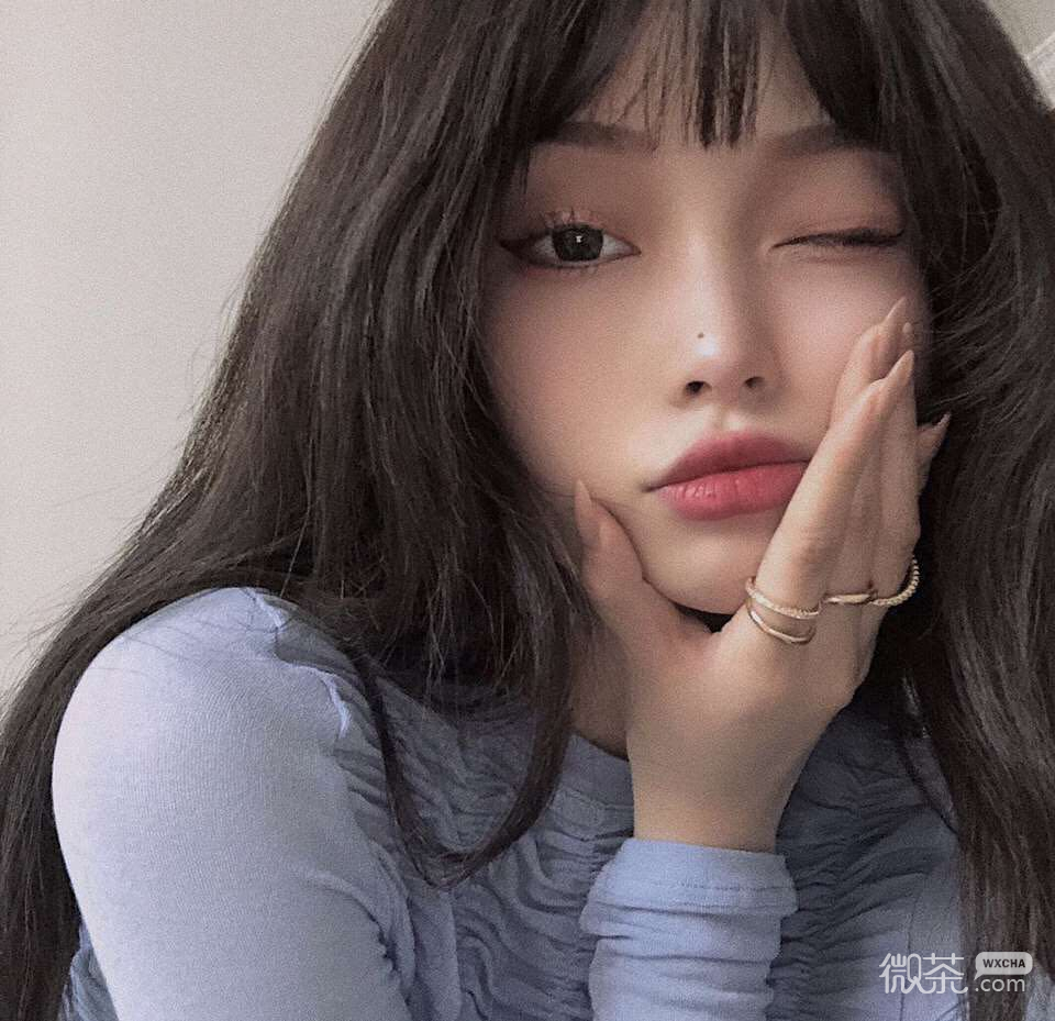 微信时尚气质迷人女头