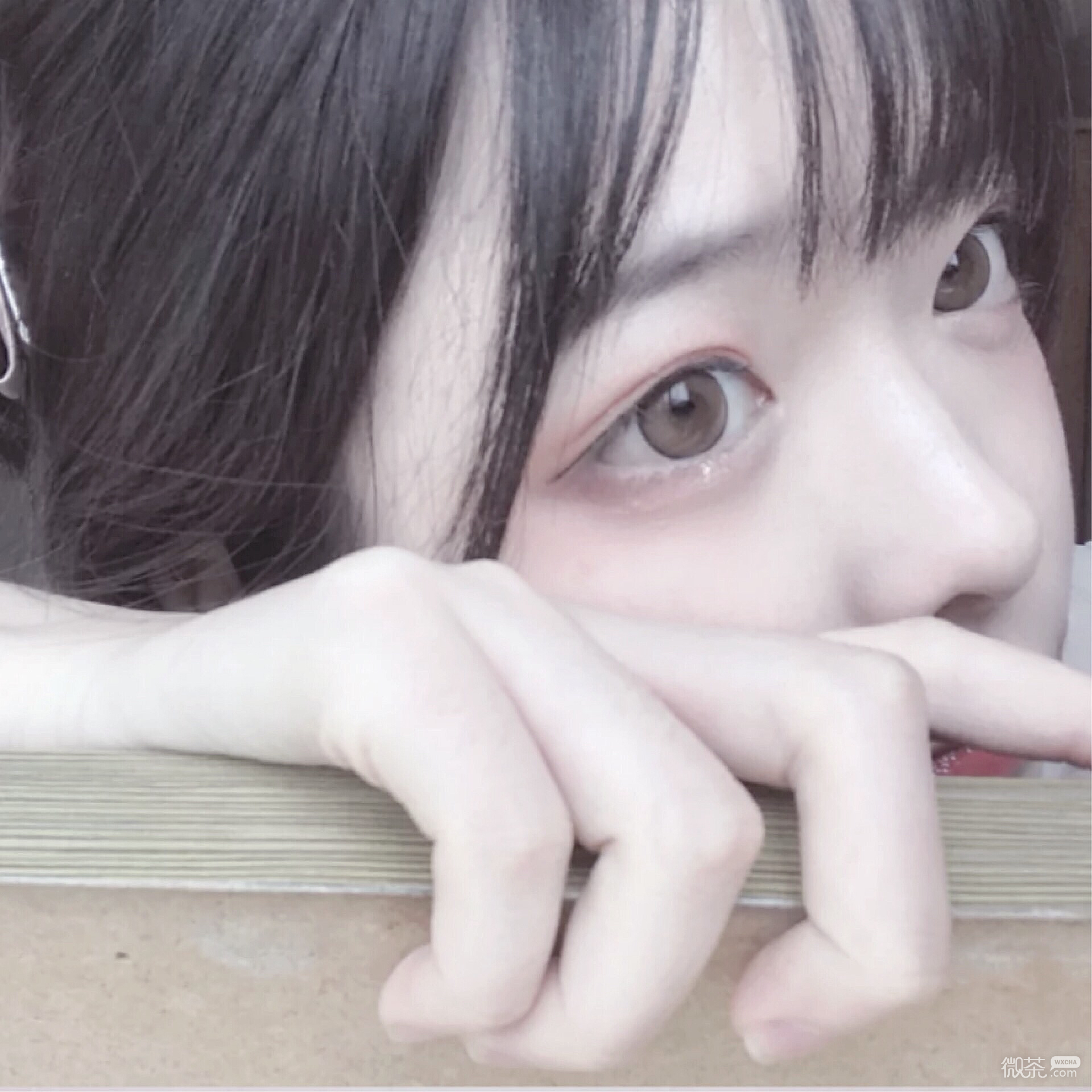 微信简洁气质唯美女头