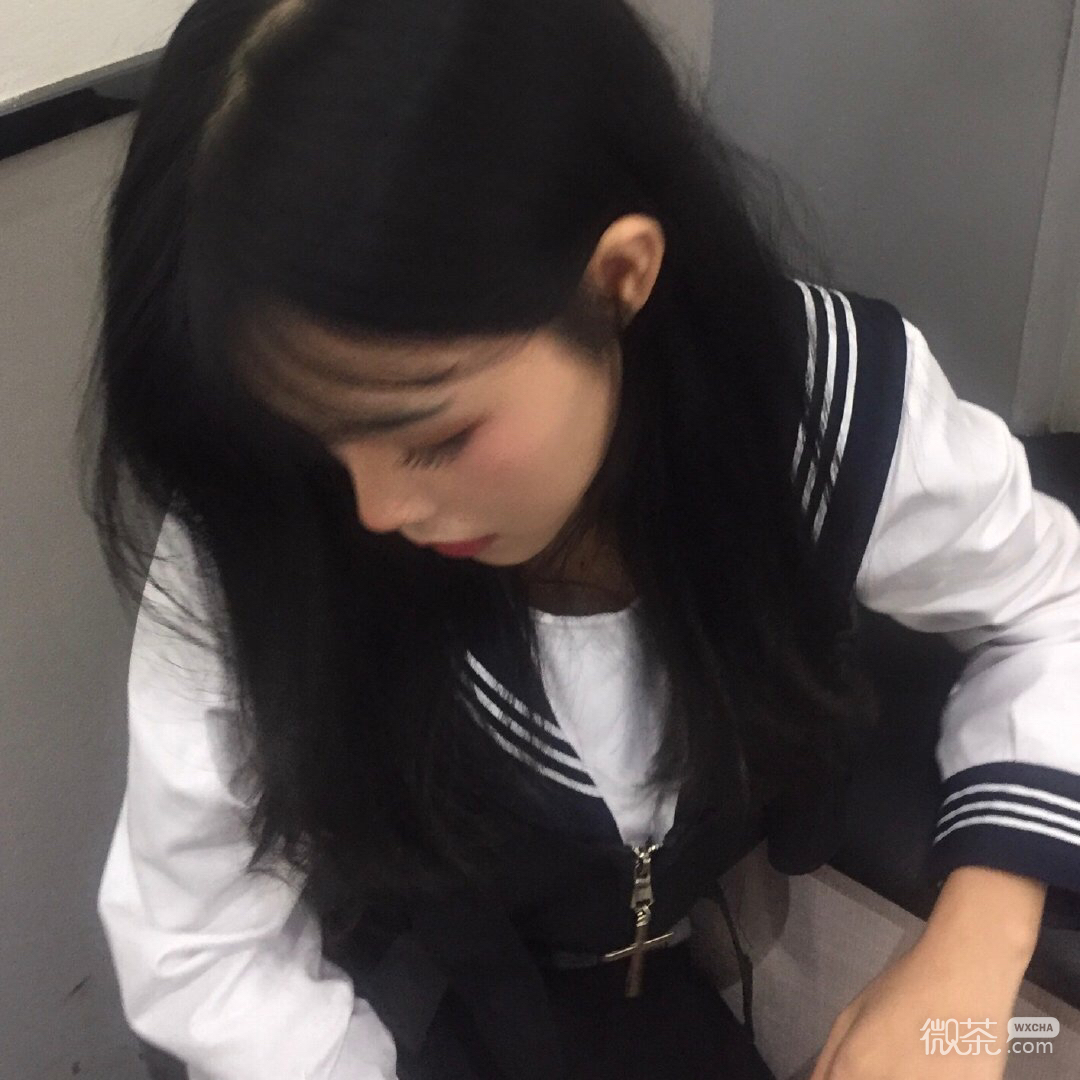 微信冷酷清新迷人女头