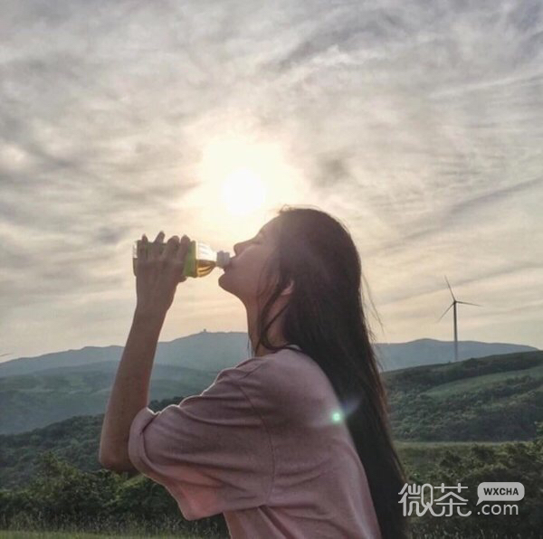 时尚清新文艺迷人微信女头
