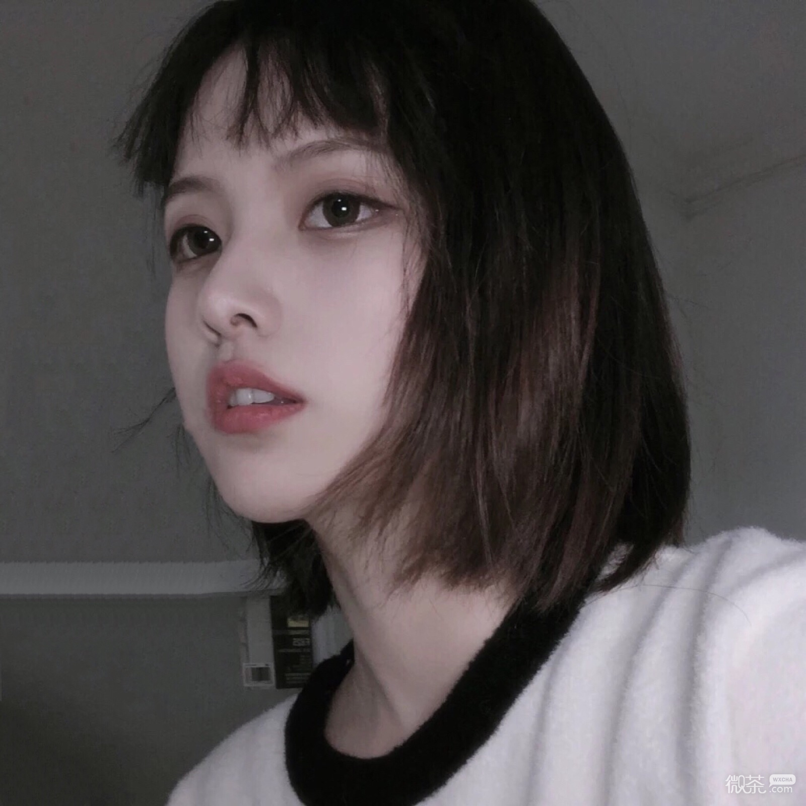 微信清新好看性感迷人女头