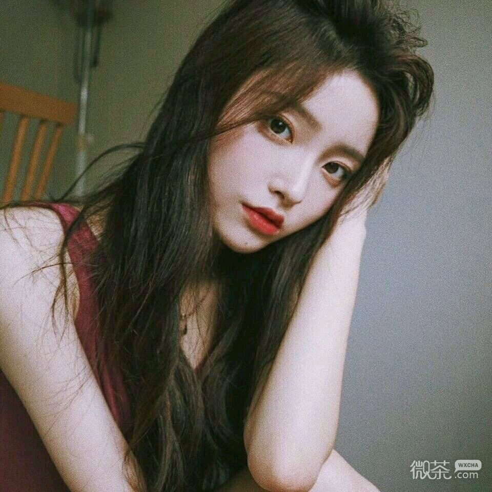 性感清新时尚微信女头