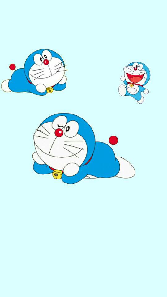 萌系多啦A梦系列微信锁屏图片下载