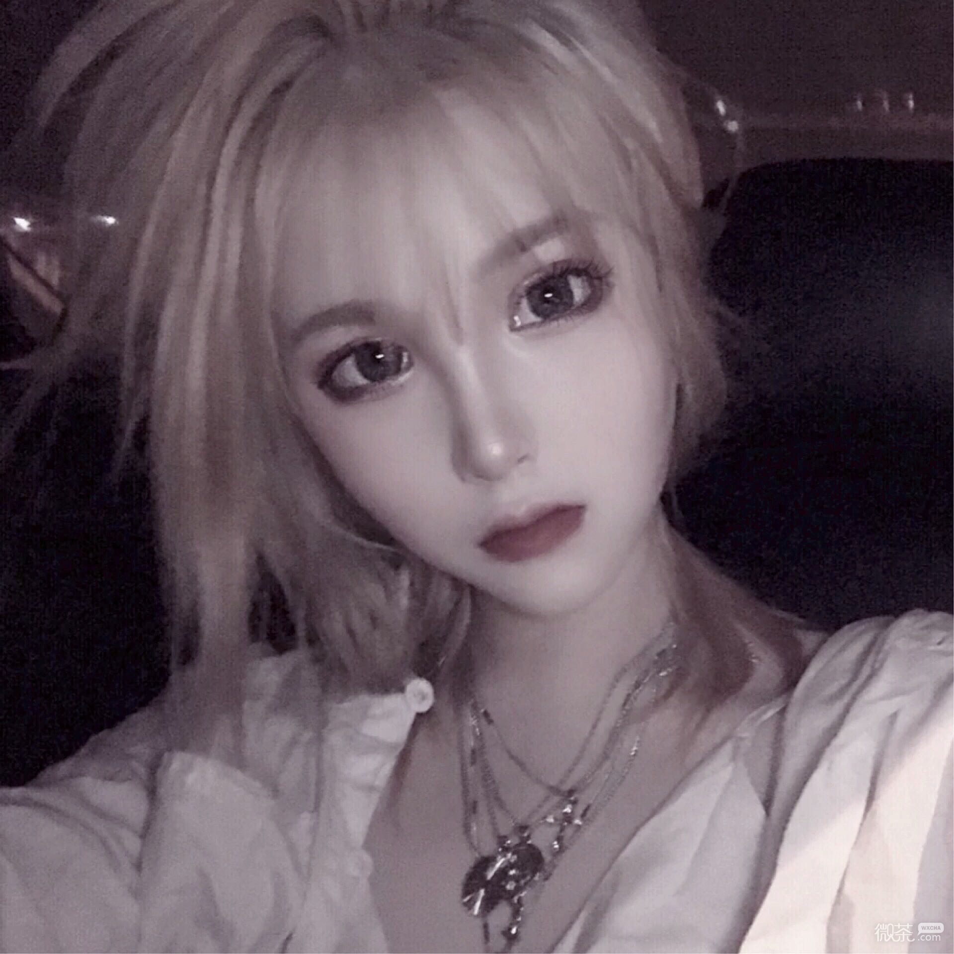 微信简洁气质唯美女头