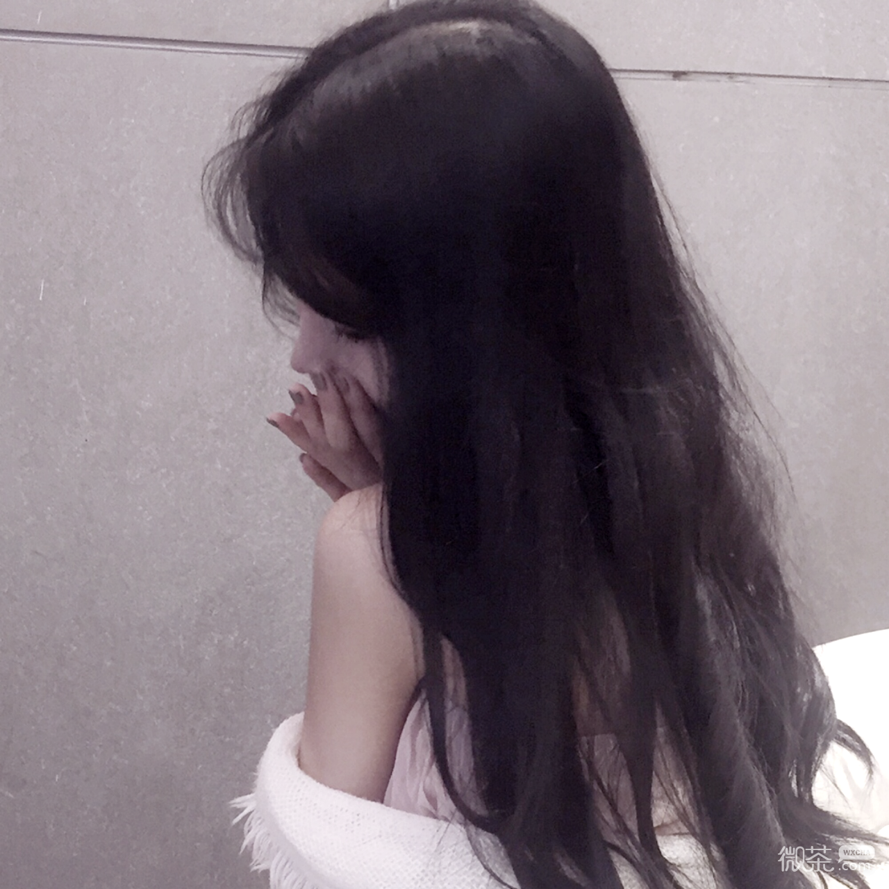微信清新好看性感迷人女头