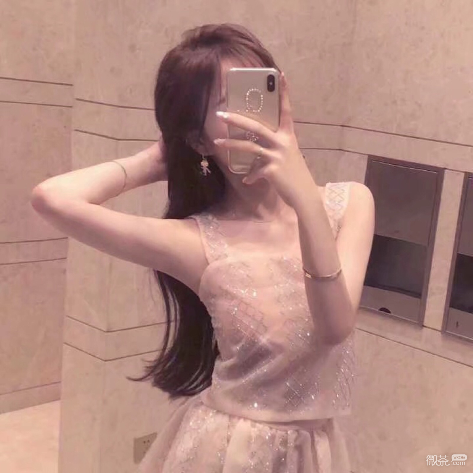 微信清新好看性感迷人女头