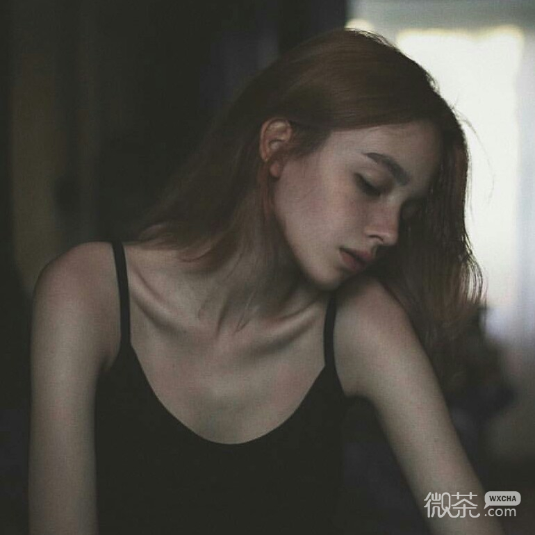 微信清新好看性感迷人女头