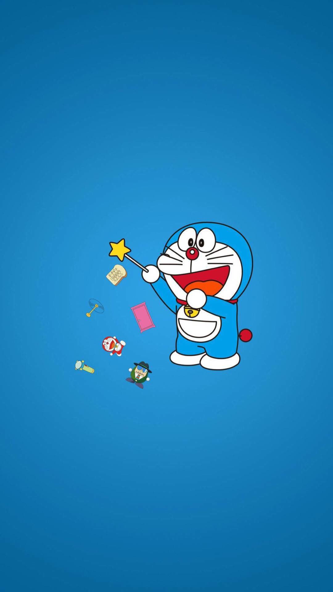 萌系多啦A梦系列微信锁屏图片下载