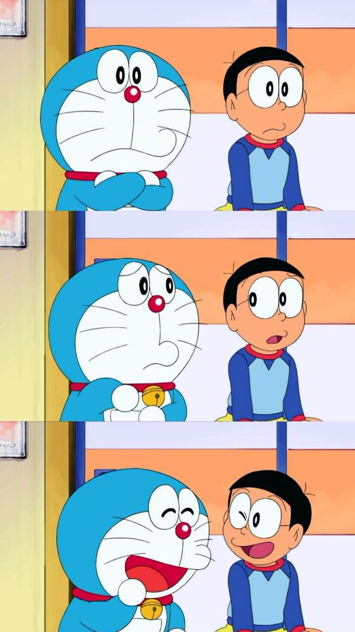 萌系多啦A梦系列微信锁屏图片下载