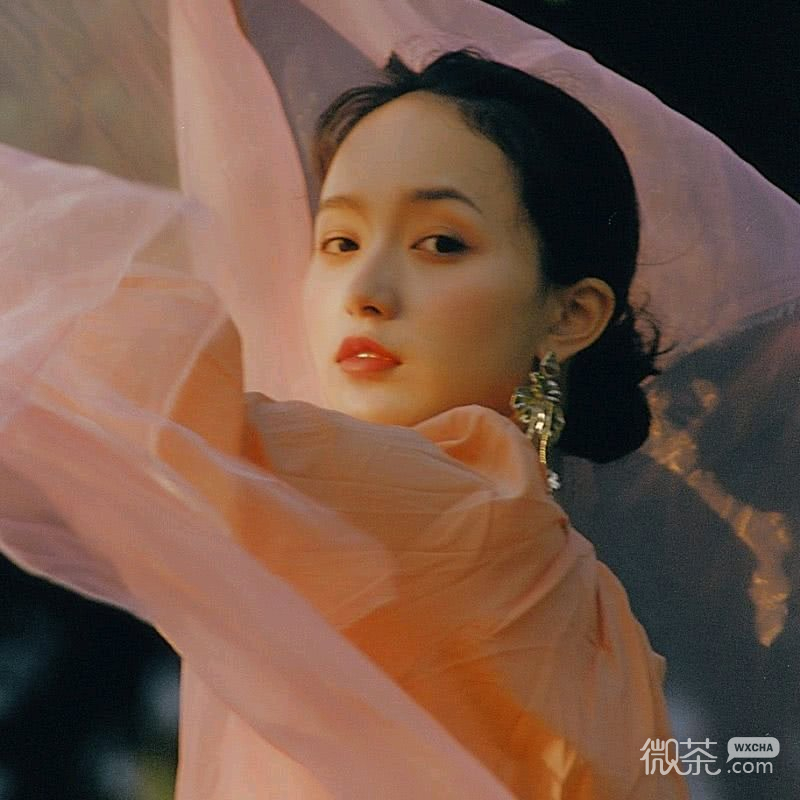 微信气质温馨好看女头