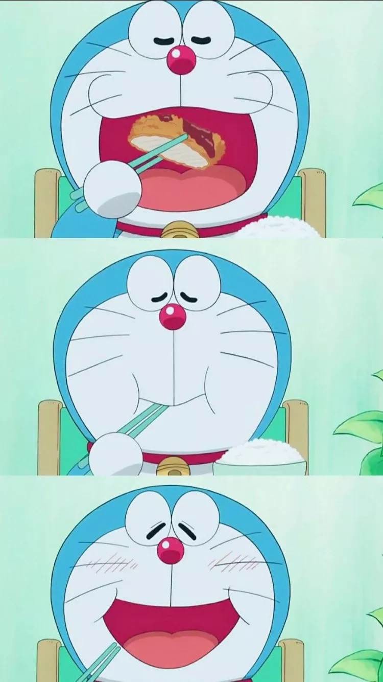 萌系多啦A梦系列微信锁屏图片下载