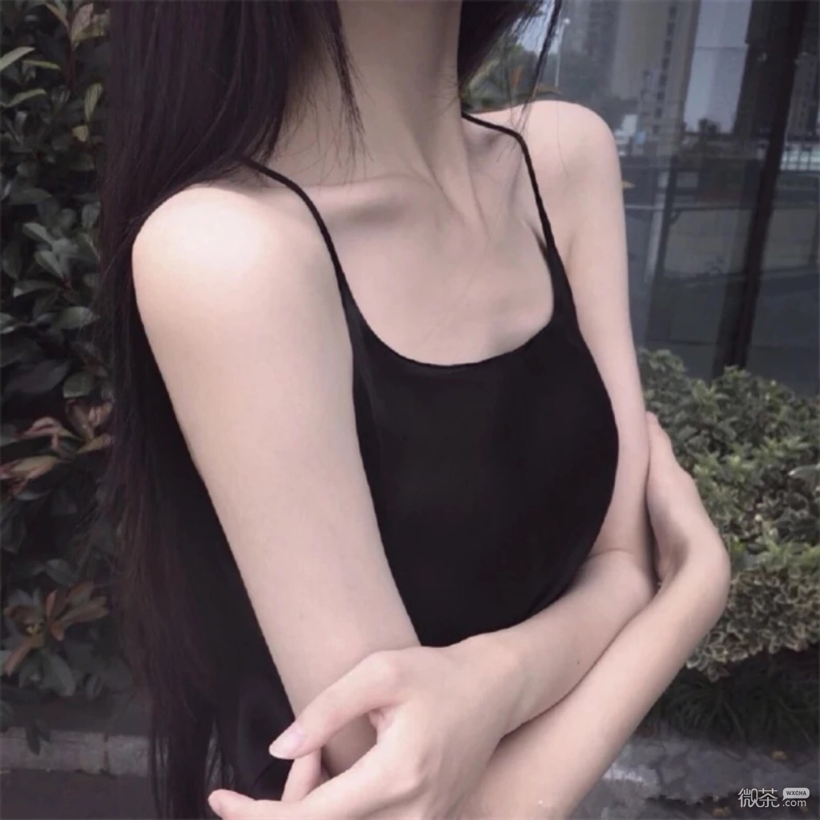 微信清新好看性感迷人女头