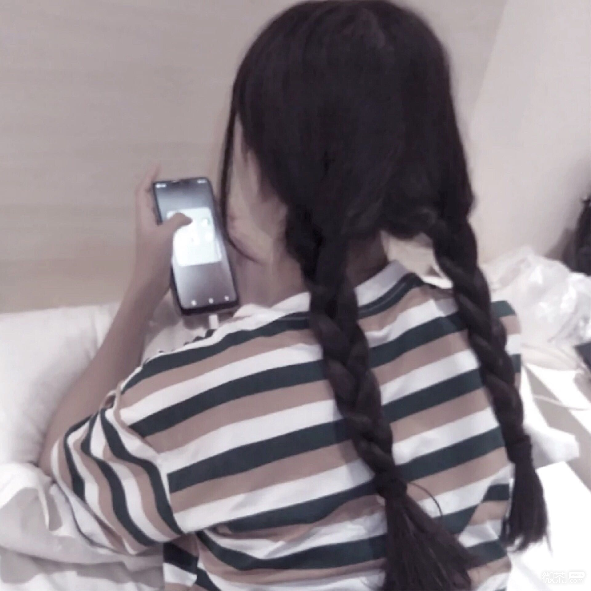 微信简洁气质唯美女头