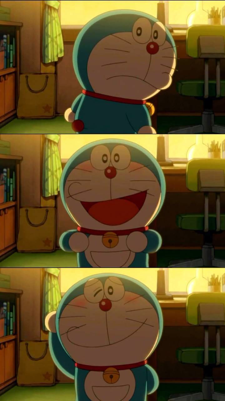 萌系多啦A梦系列微信锁屏图片下载