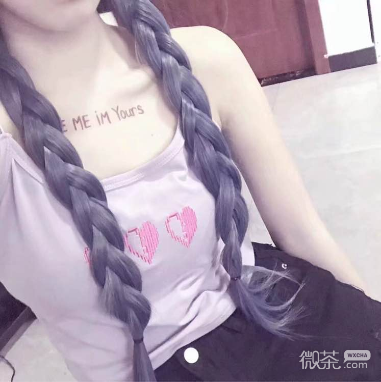 微信小清新冷酷阳光女生部位头像