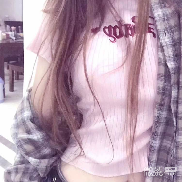 微信小清新冷酷阳光女生部位头像