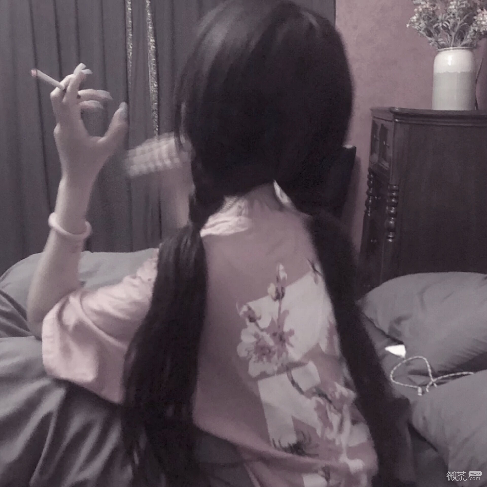 微信简洁气质唯美女头