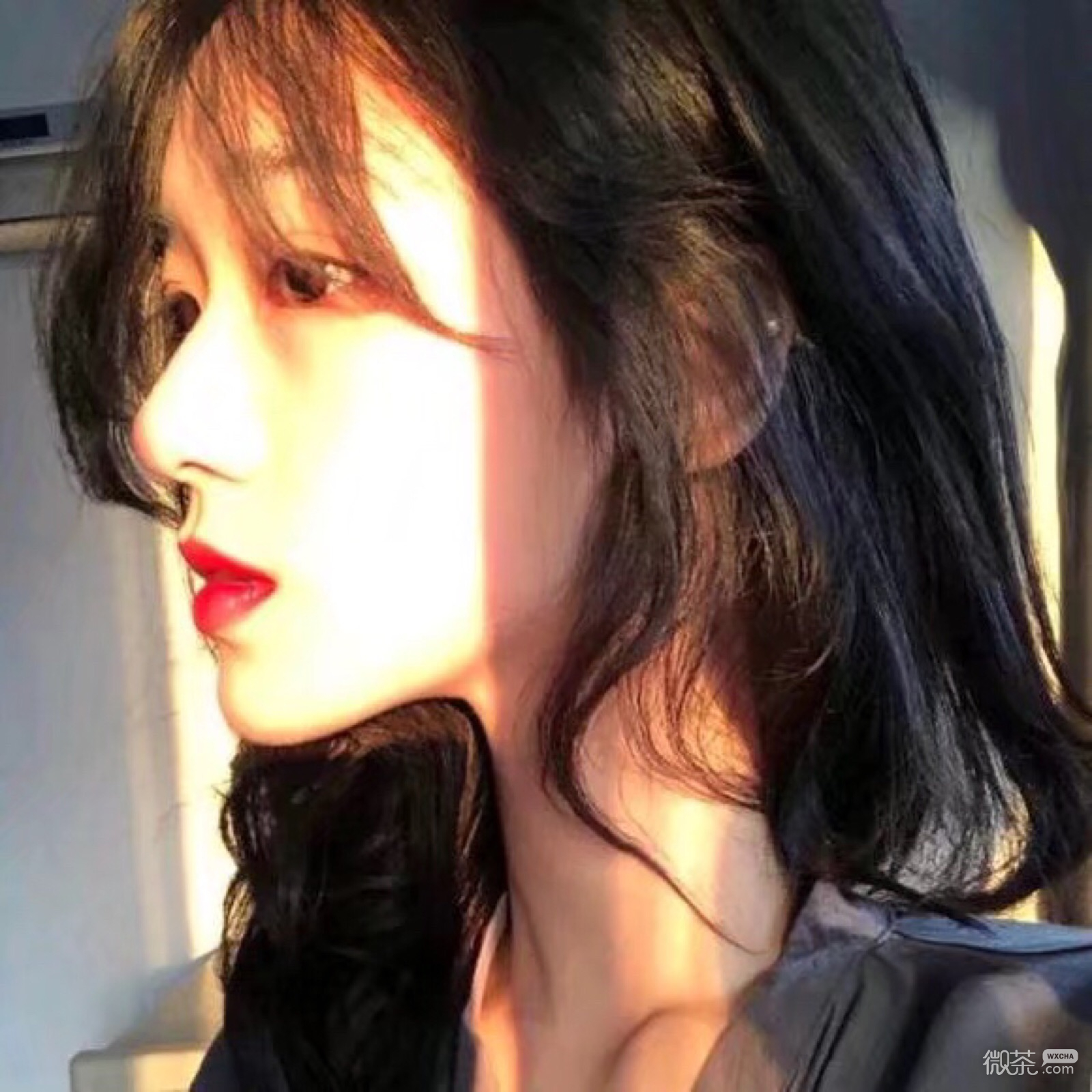 微信女生阳光清纯女头