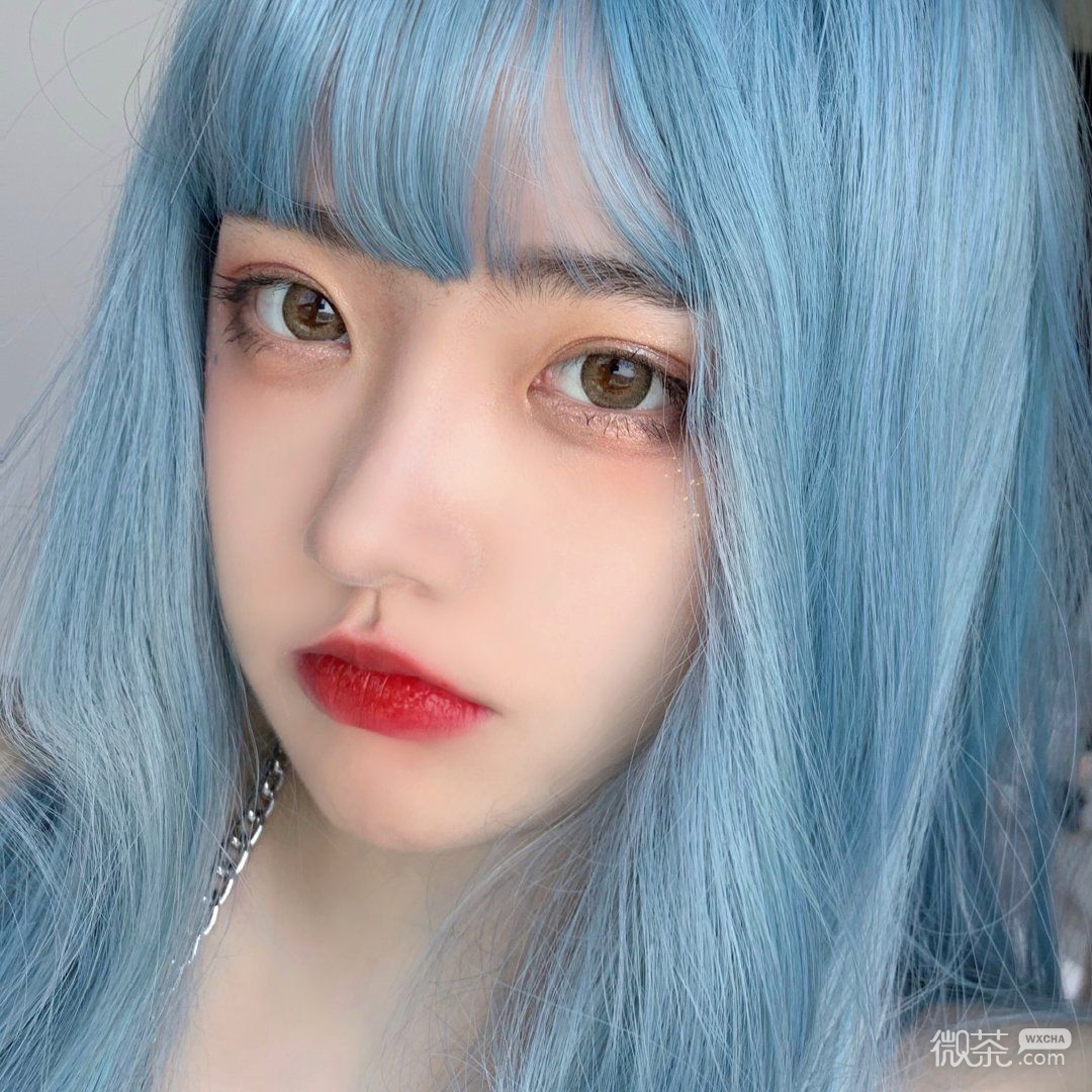 清新文艺时尚微信女头