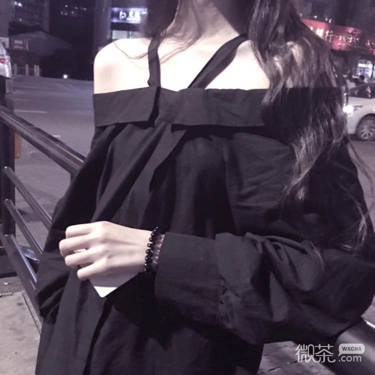 微信小清新冷酷阳光女生部位头像