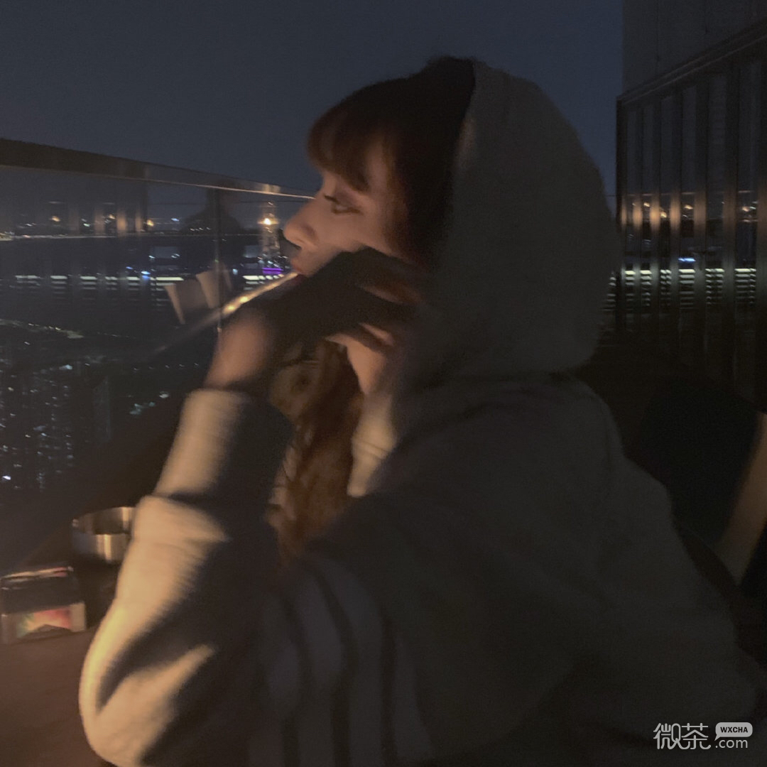 微信冷酷清新迷人女头