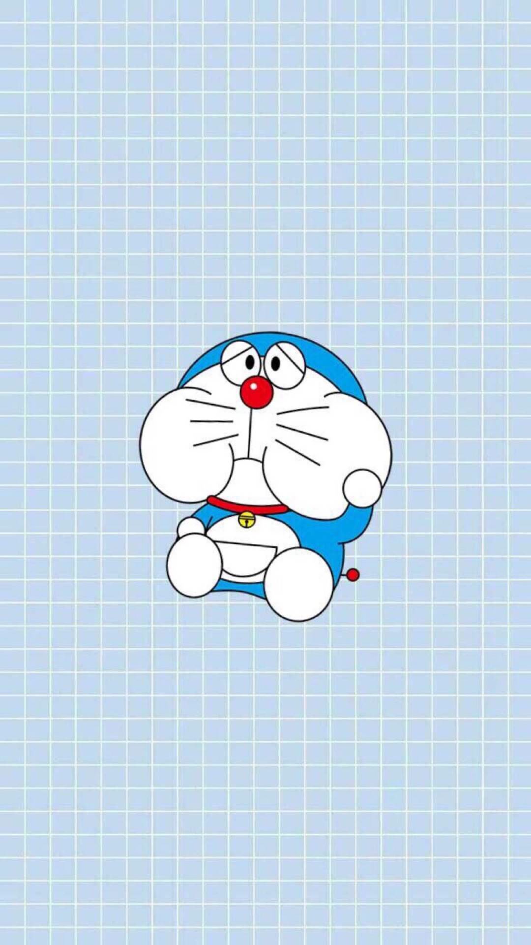 萌系多啦A梦系列微信锁屏图片下载