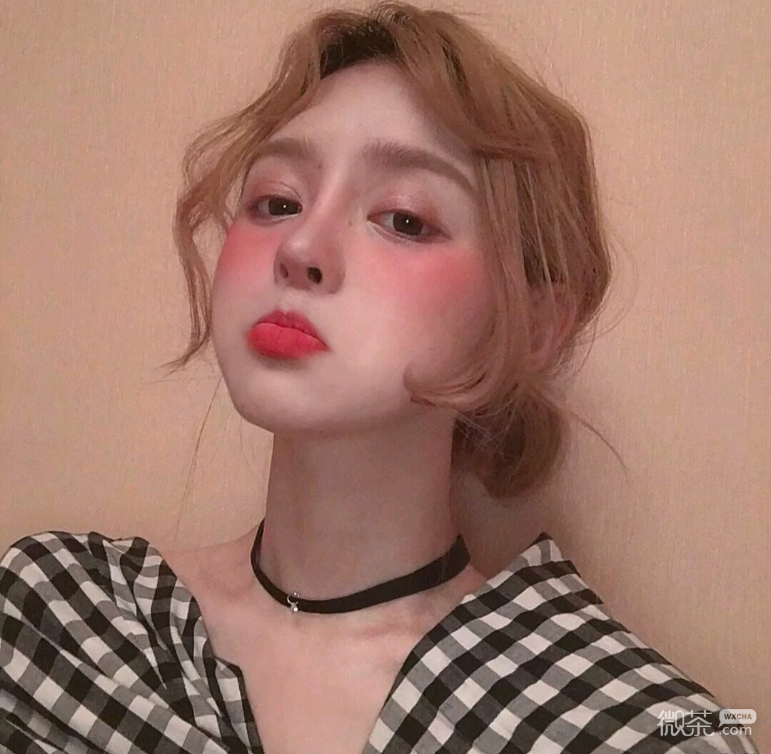 微信清新潮流好看女头
