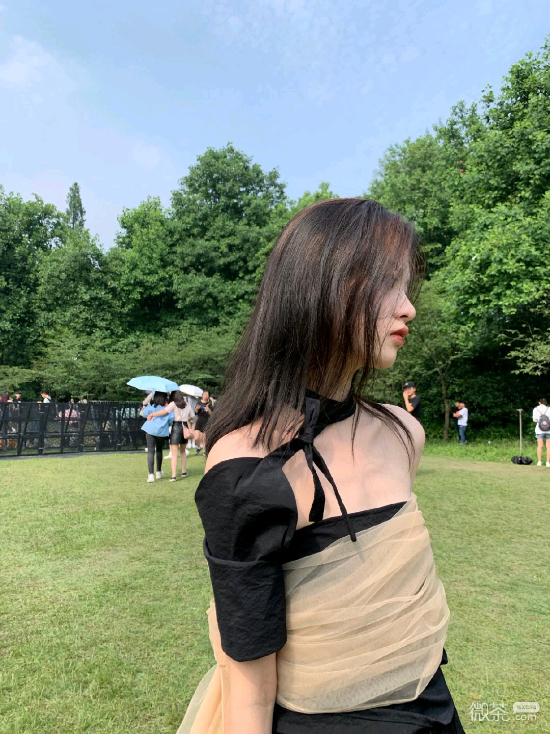 青春佛系时尚微信女头
