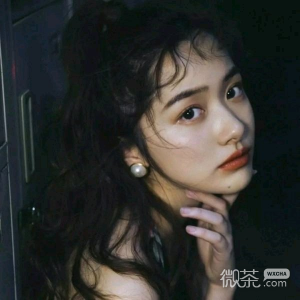 微信复古高颜值时尚女头
