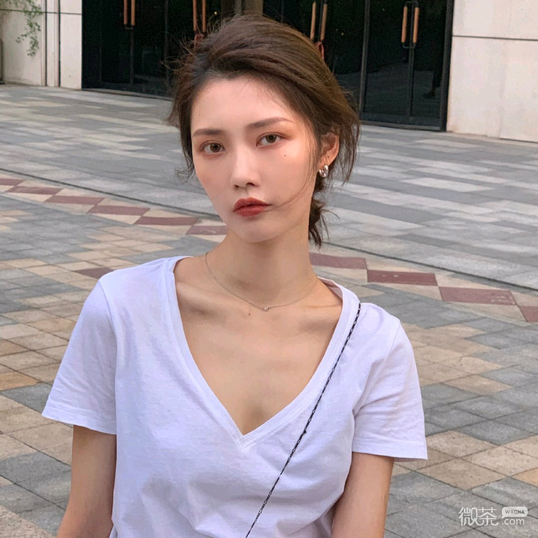 青春佛系时尚微信女头
