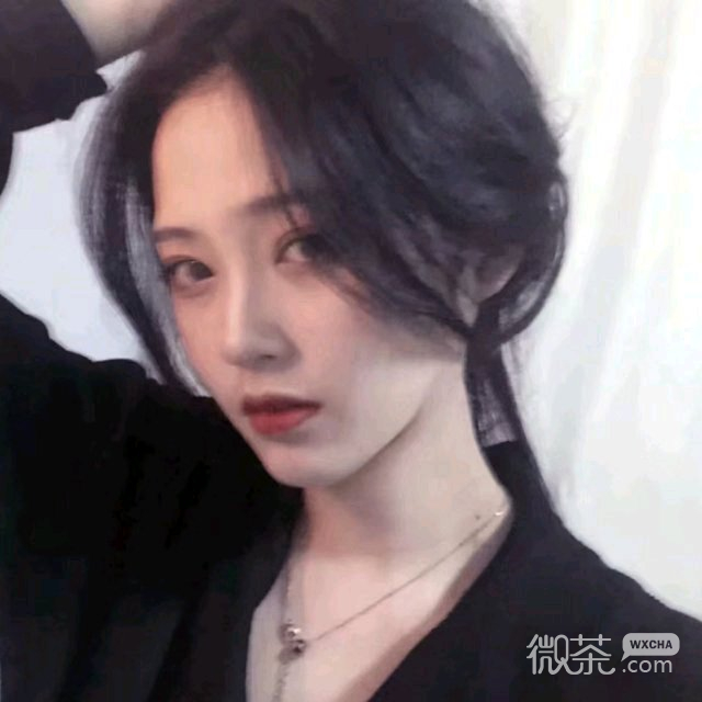 微信粉嫩文艺阳光女头