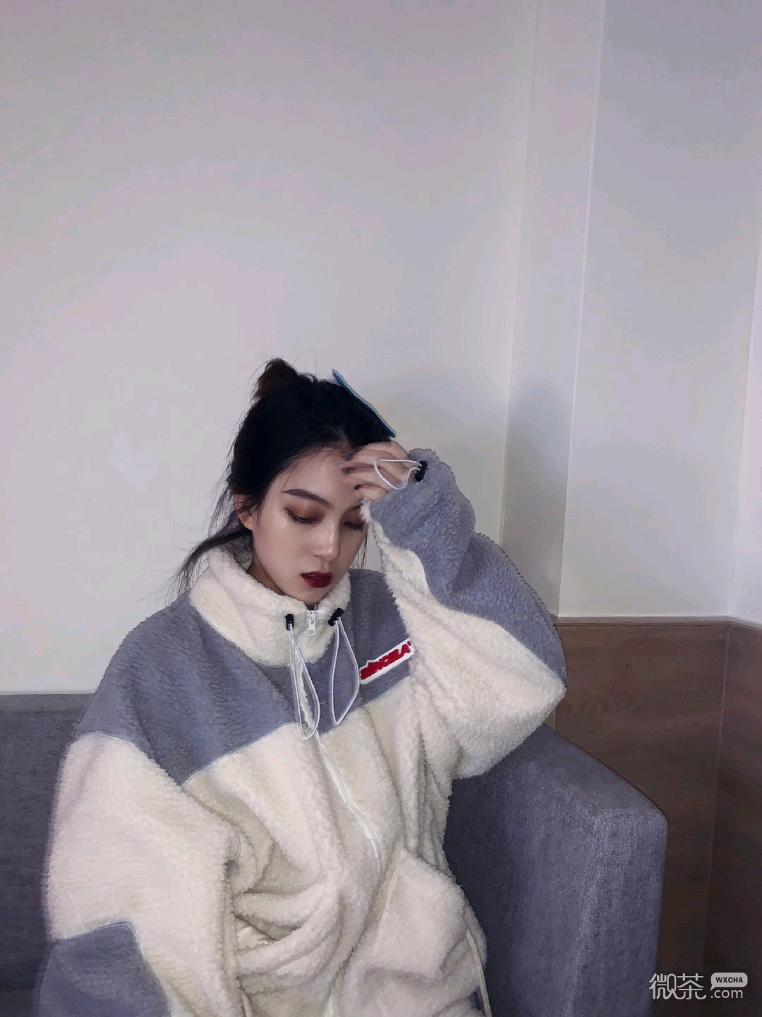 青春佛系时尚微信女头