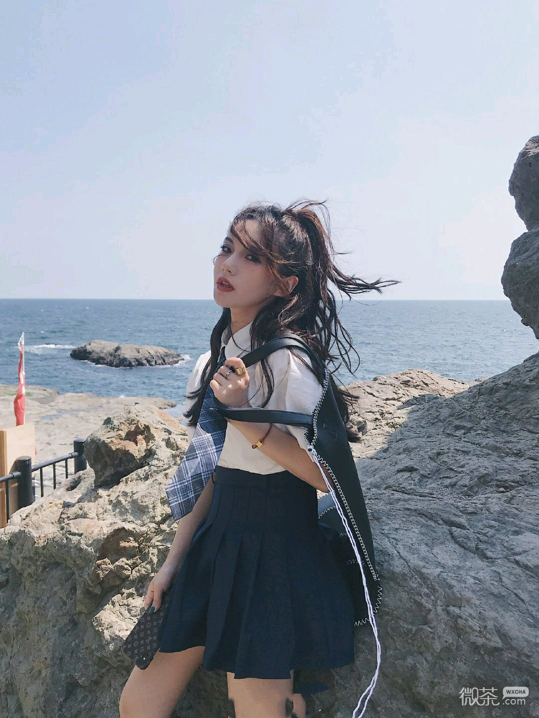 清纯高颜值时尚微信女头