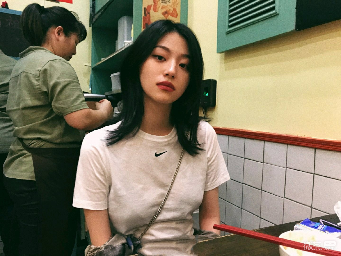 清纯高颜值时尚微信女头