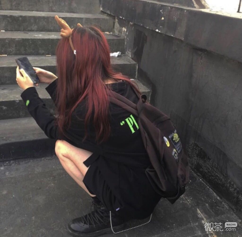 微信清纯粉嫩迷人女头