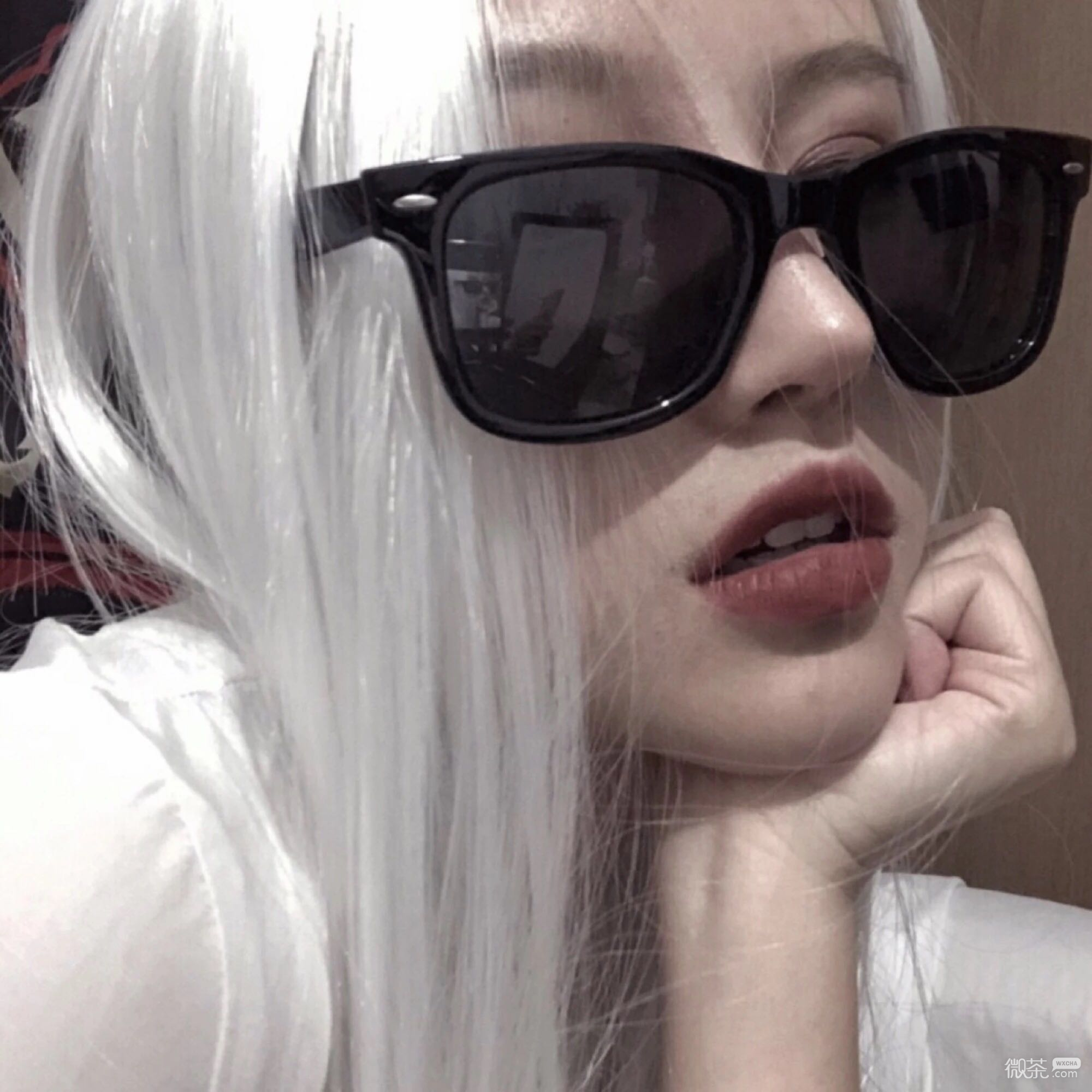 微信清纯粉嫩迷人女头